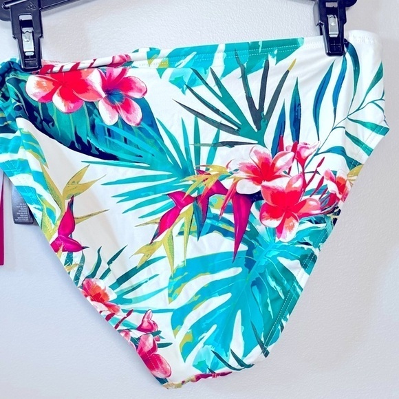 VINCE CAMUTO Women's Drawstring High-Leg Bikini Bottoms M swimsuit swimwear - Picture 12 of 13